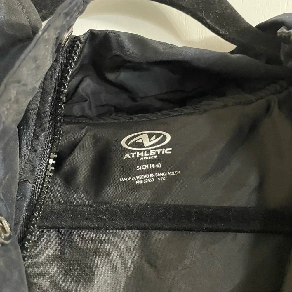 Camo Blue & Black Trench Coat Style by Athletic Works - Picture 3 of 3